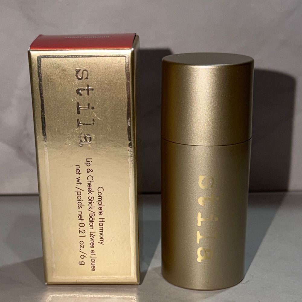 Stila COMPLETE HARMONY Lip+Cheek Stick in SHEER PETUNIA F/S NEW IN BOX! - Picture 5 of 9